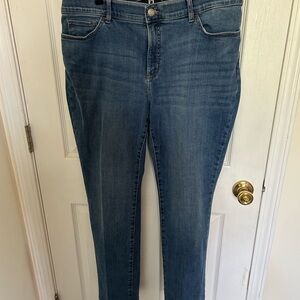 Lee Women's Straight Leg Blue Jeans